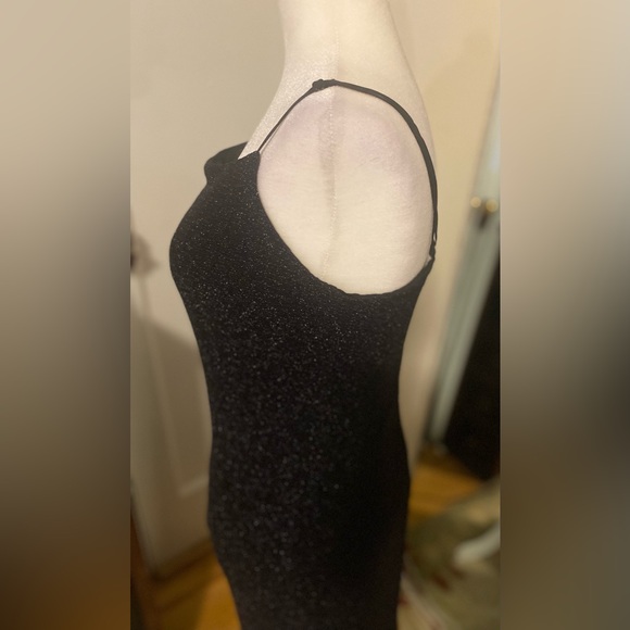 NWOT Lavender Brown long sleeveless dress. - Picture 6 of 10